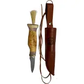 Wood Jewel Mushroom Knife
