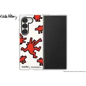 Samsung Keith Haring Slickback Slim Case for Galaxy Fold6 Red, Red
