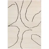 Ferm Living , Käsinkudottu Matto Juutti Gesso Off-White 140x200 cm