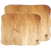 Aida - Raw Teak Leikkuulauta 2 osaa