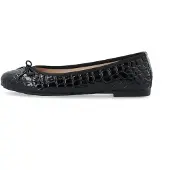 Bianco Biamadison Ballerina Croco Patent - Black - 41
