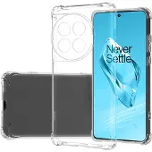 Teknikproffset Insmat Impact Case -takakuori, OnePlus 12R, läpinäkyvä