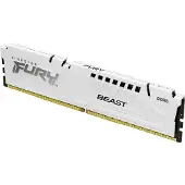 Kingston 32GB (1 x 32GB) FURY Beast White, DDR5 5200MHz, CL40, 1.25V, valkoinen