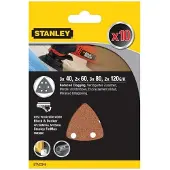 Stanley Hiomapaperi Delta -hiomakoneeseen ; P40/60/80/120; 10 kpl.