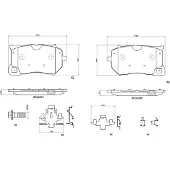 Brembo Jarrupalasarja (4kpl), levyjarru P 86 036