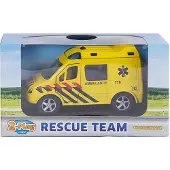 2 play Die-cast Pull Back Ambulance NL Light and Sound