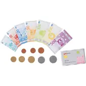 Goki Play Money Animals with Credit Card and Coins 117 pcs.