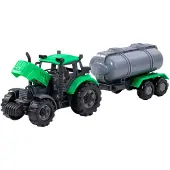 Cavallino Toys Cavallino Tractor with Tank Truck Green Scale 1:3