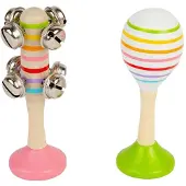 Bigjigs Wooden Musical Shaker 2 pcs.