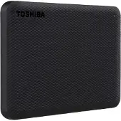 Toshiba Canvio Advance, 4 TB, 2.5", 2.0/3.2 Gen 1 (3.1 Gen 1), Musta (HDTCA40EK3CA)