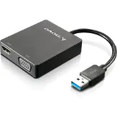 Lenovo USB 3.0 TO VGA/HDMI ADAPTER (4X90H20061)