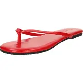 Bianco Biamexico Flip Flop Faux Leather - Red - 41
