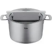 Fissler Phi Collection 016-103-24-000-0 cooking pot, 24 cm, 6.5L, glass lid