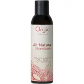 Orgie All Natural - vesipohjainen liukuvoide - mansikka (150ml)