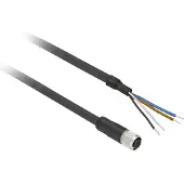 Schneider Electric Anturikaapeli PUR M12 5-napainen naaras suora 5 metriä XZCP1164L5