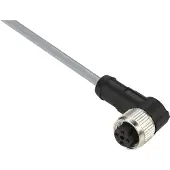 Schneider Electric Anturikaapeli PVC M12 M12 4-nastainen naaras kulmikas 10 metriä XZCPV1241L10 XZCPV1241L10