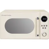 Russell Hobbs Retro Mikroaaltouuni 20L 800W Digitaalinen Cream RHM2044C RHM2044C