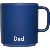 Design Letters Vip Favourite Cup With Handle - Navy - 25 CL
