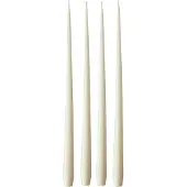 Ester & Erik -kynttilä, 4-pakkaus matta ivory, 42 cm