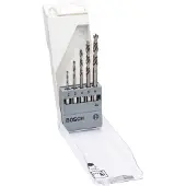 Bosch 5-osainen puuporanteräsarja, 2–6 mm, 1/4 tuuman kuusikulmavarsi