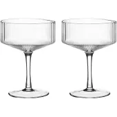 Maku - Cocktaillasi uurrettu 20 cl 2 kpl