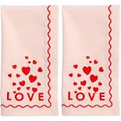 Vondels - Summer Party Servetti Love 45 cm 2 kpl Soft pink