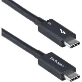 StarTech.com Thunderbolt 5 -kaapeli, 80/120 Gbps, PD 240W, 8K60Hz/4K240Hz, 1m, musta