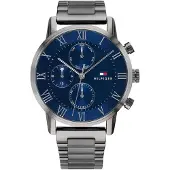 Tommy Hilfiger 1791456 Kane Blue Dial Miesten katsella