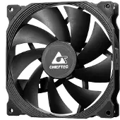 Chieftec 140mm pwm fan with 4pin pwm retail packing
