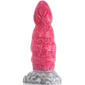 Pink Alien Monster Dildo Blobk 19 cm