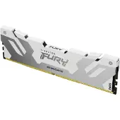 Kingston 16GB (1 x 16GB) FURY Renegade White, DDR5 7200MHz, CL38, 1.45V, valkoinen/hopea