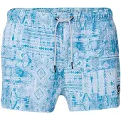 KOROSHI Uimashortsit kyyhkynsininen / vaaleansininen / offwhite