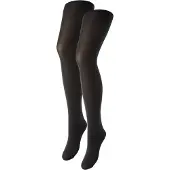 Pieces Pcnew Nikoline 40 Den 2 Pack Tights Noos - Black - S/M