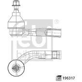 FEBI BILSTEIN Raidetangon pää 196317