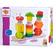 Eichhorn Wooden Stacking Puzzle Figures