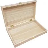 Gerkimex Paulownia Wood Brush Box