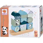 Eichhorn Wooden Stacking Puzzle Panda 15 pieces.