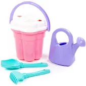 Cavallino Toys Cavallino XL Classic Bucket Set Pink 5 pcs.