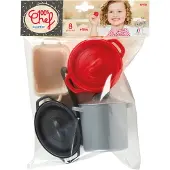 Ecoiffier 100% Chef Pans and Dining Set 8pcs.