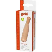 Goki Appeau - - Ankkakutsu - Puu - Beige - 2,5x2,5x12,5 cm