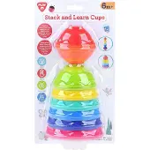 Play Leather and Stacking Cups 8 pcs.