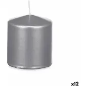 Acorde Candle Acorde 92543 Silver 9 x 10 x 9 cm (12 Units)
