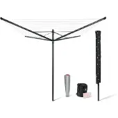 Brabantia pyykinkuivausteline Lift-O-Matic, 50 m, harmaa