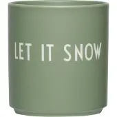 Design Letters suosikkikuppi 25 cl Let it snow
