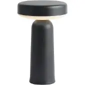 Muuto Ease kannettava pöytävalaisin 21,5 cm Black