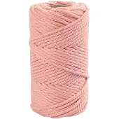 Adlibris Craft Kit - Macramé rope - Pink (977561)