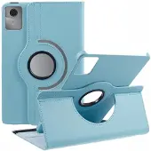 SKALO Lenovo Tab M11 360 Litchi Suojakotelo - Turkoosi