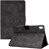 SKALO iPad 11" (2025) PU-nahkainen Lompakkokotelo - Harmaa
