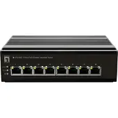 LevelOne IFS-0801, Hallitsematon, Fast Ethernet (10/100), Täysin kaksipuolinen, Seinäkiinnitteinen