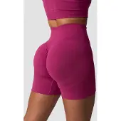 ICANIWILL Rush Seamless Shorts Magenta Rose Melange